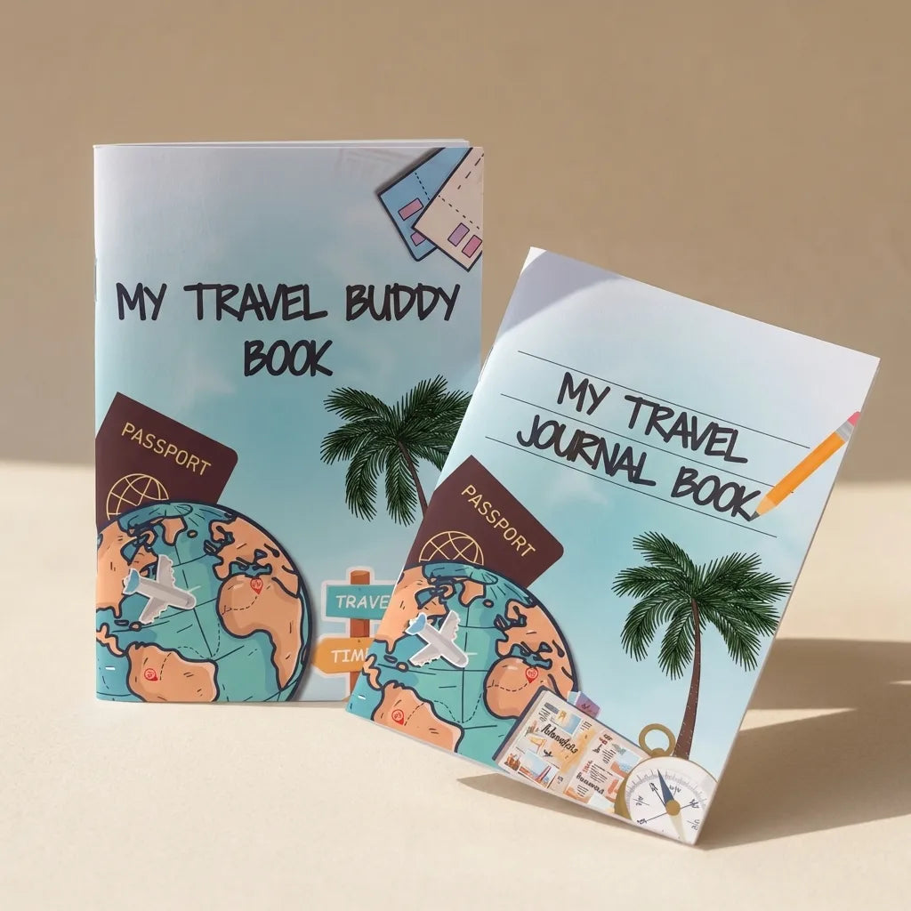 My Travel Memory Bundle – Travel Journal & Buddy Book