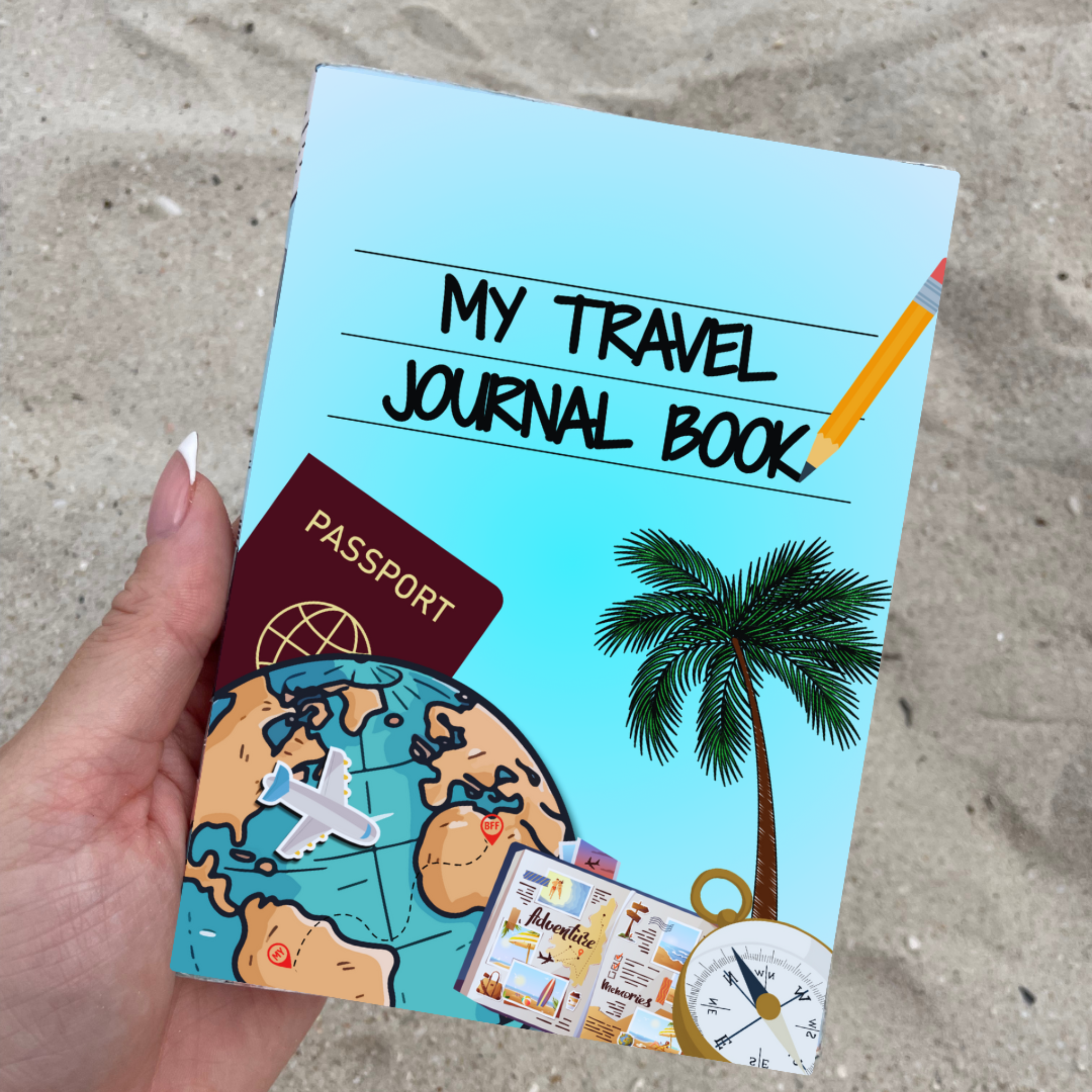 My Travel Journal Book|  Jouw reisdagboek